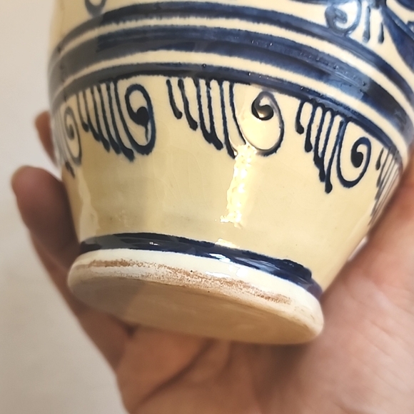 Vintage small Korond Polish pottery jug vase - Picture 6 of 8